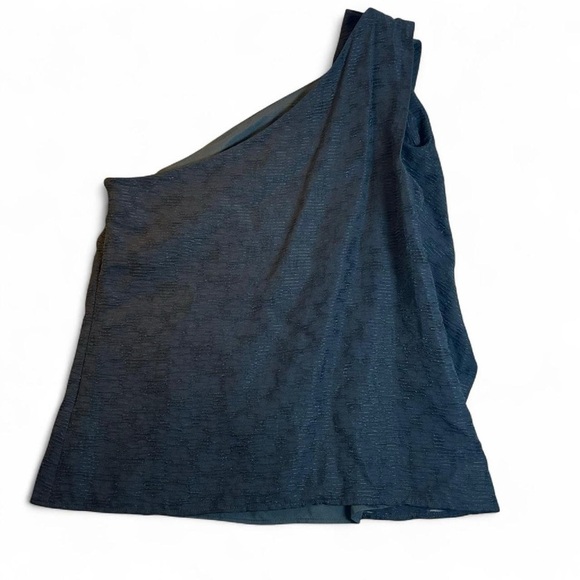 Banana Republic One-Shoulder Ruffle Top – Size 4 - Picture 5 of 8